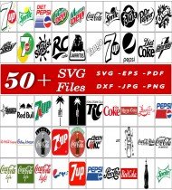 Soda Drinks SVG, Soda Pop Clipart, Fizzy Drink Designs, Cartoon Soda Graphics, Movie Soda Art