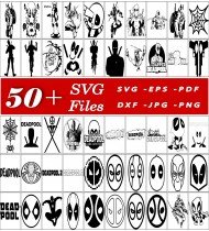 Superhero SVGs, Comic Book Clipart, Cartoon Vector Graphics, Movie Character Designs, Digital Art Assets