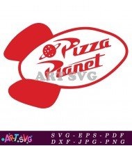 Disney Pixar Pizza Planet Logo Svg Design SVG