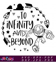 To Infinity And Beyond Toy Story Buzz SVG