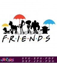 Friends Central Perk Tv Show SVG