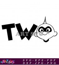 Two Characters Incredibles Mr Incredible SVG