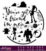 Youve Got A Friend In Me Toy Story SVG 2