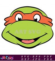 Teenage Mutant Ninja Turtles Head SVG 2