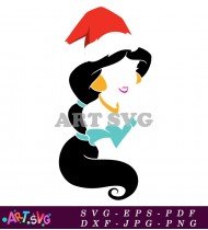 Disney Christmas Clipart In Simple Style SVG