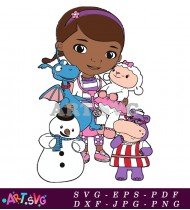 Doc Mcstuffins Characters And Toys SVG