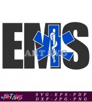 Distressed Medical Ems SVG Cut File