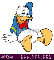 Donald Duck Cartoon Character Clipart Image Free SVG 10