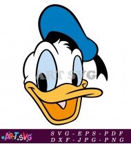 Donald Duck Cartoon Character Clipart Image Free SVG 14