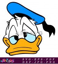 Donald Duck Cartoon Character Clipart Image Free SVG 15