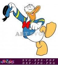 Cartoon Character Donald Duck Illustration SVG 1