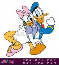 Cartoon Character Donald Duck Illustration SVG 3