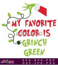 Grinch Green Christmas Grinch Green Color Grinch SVG 1