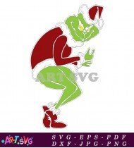 The Grinch Cartoon Character Grinch Design SVG 1