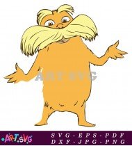 The Lorax Cartoon Character Dr Seuss SVG