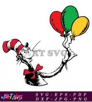 The Cat In The Hat Fun SVG