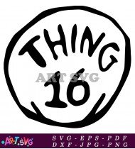 Thing One and Thing Two Logo SVG 1