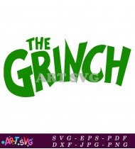 The Grinch Christmas Design For Your Crafts SVG