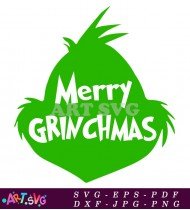 Merry Grinchmas Christmas Holiday Printable SVG