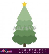 Christmas Tree Ornament Printable Design SVG