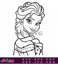 Printable Frozen Coloring Pages For Kids Free SVG