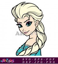 Free Elsa Coloring Pages For Kids Printable SVG