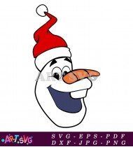 Olaf The Snowman From Disney Frozen SVG 1