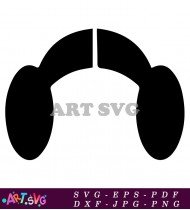 Star Wars Imperial Stormtrooper Helmet Design SVG