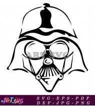 Star Wars Character Silhouette Icon Vector Image Free SVG 3