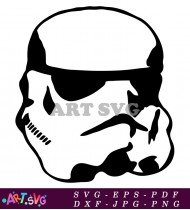 Star Wars Stormtrooper Mask Free Vector Image Free SVG 2