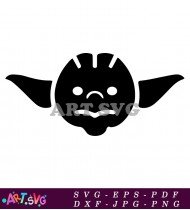 Star Wars Character Silhouette Icon Vector Image Free SVG 4