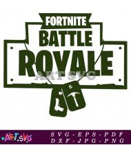 Fortnite Battle Royale Logo Png File SVG