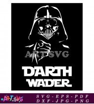 Darth Vader Star Wars Logo Design SVG 1