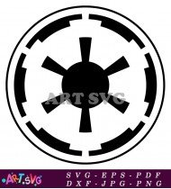 Star Wars The Empire Symbol Logo SVG