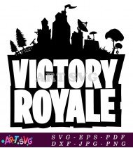 Victory Royale Logo Fortnite Battle Royale SVG