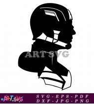 Silhouette Captain America Marvel Design SVG