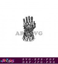 Avengers Infinity Gauntlet Superhero Hand Iron Man SVG