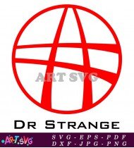 Dr Strange Comic Book Character Symbol Logo SVG