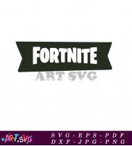 Fortnite Logo Icon Design SVG