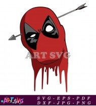 Deadpool Masked Marvel Graphic PNG Hero Free Download SVG 1