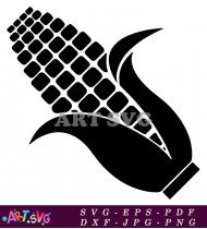 Corn Ear Vector Illustration Free SVG