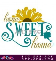 Home Sweet Home Sign Farmhouse Design SVG