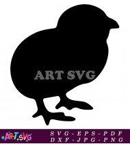 Black Chicken Silhouette Clip Art Free Download SVG