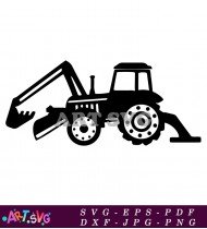 Tractor and Plowing Clipart for Rural Decor SVG