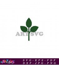 Green Plant SVG for Crafts and DIY 1