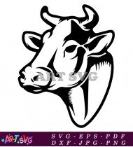 Cartoon Cow Clipart Free For Download SVG