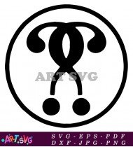 Question Mark Icon Design Vector Black White SVG