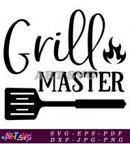 Grill Master Design T-shirt Graphic Vector SVG 1