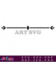 Simple Black Swirl Arrow Clipart SVG