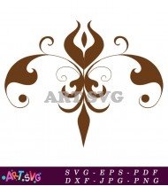 Wedding Ornament Ornate Floral Illustration SVG